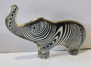Abraham Palatnik Lucite Elephant - Foto 1 di 6