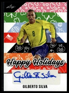 2025 Leaf Holiday Autographs #BA-GS1 Gilberto Silva - Bild 1 von 2