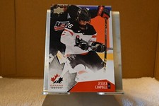 Multiple years of women's hockey cards