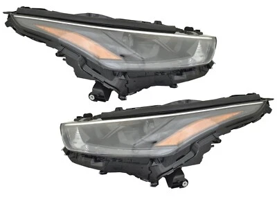 FIT TOYOTA HIGHLANDER L LE XLE 2022-2023 PAIR HEADLIGHTS HEAD LIGHTS LAMPS CAPA Foto 1 de 3