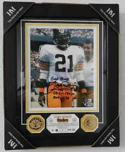Neu Tony Dungy SB XIII signiert 8 x 10 gerahmtes Foto Wandrelief Echtheitszertifikat # 1 von 13 - Bild 1 von 5