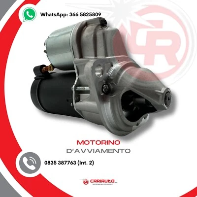 Motorino Avviamento 12V Trattore LOMBARDINI MICROCAR AIXAM PIAGGIO LDW502 LDW602 - Immagine 1 di 4