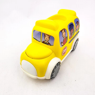 Vintage Wheels On The Bus Board Game 2000 Musical Bus Replacement Pieces FLAW - Image 1 of 4