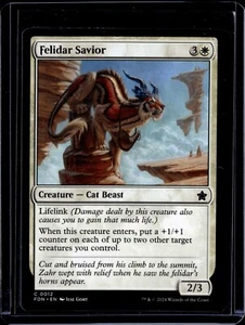 Felidar Savior - 12 - FDN - NM - MTG Magic the Gathering - Picture 1 of 1