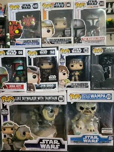 Star Wars Funko Pops - Assorted - Picture 1 of 13