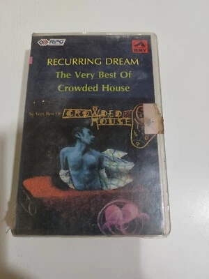 Crowded House Recurring Dream RARE orig Cassette tape INDIA Clamshell 1996 - Image 1 of 4