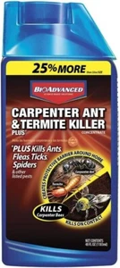 BioAdvanced Carpenter Ant Termite and Insects Killer Plus Concentrate 40 oz - Picture 1 of 7