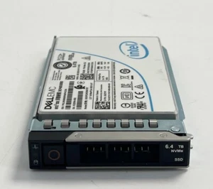 Dell 6.4TB SSD X27HY PCIe NVMe SAS SFF (2.5-inch) Mixed Use 3 Year Warranty - Afbeelding 1 van 5