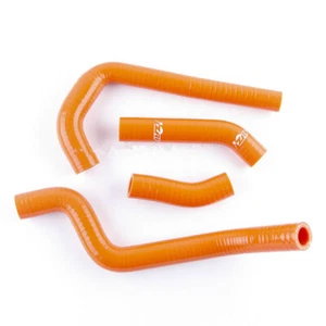 Orange Radiator Hose Kit 2008 2009 2010 2011 2012 KTM 450 525 XC 450XC 525XC ATV - Imagen 1 de 7