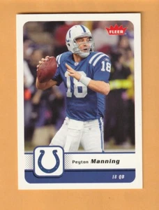 Peyton Manning Indianapolis Colts 2006 Fleer #41 Tennessee Volunteers 5Z - Picture 1 of 2