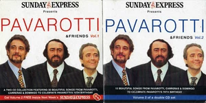 PAVAROTTI & FRIENDS - 2 DISCS - EXPRESS PROMO MUSIC CD - Imagen 1 de 1