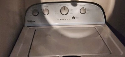 Whirlpool 5.9 cu.ft Top Load Electric Dryer with AutoDry Drying System WED4985EW - Image 1 of 2