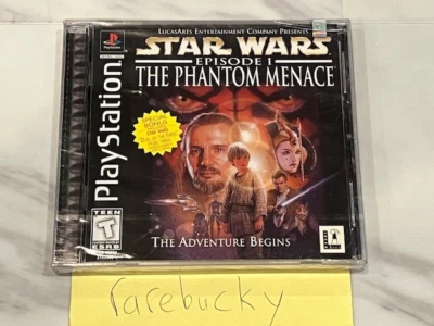 Star Wars: Episode I - The Phantom Menace (PS1 PSX Playstation) NEW SEALED NM! - Image 1 of 3