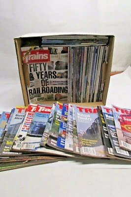 Lot of 110 90's Trains Magazine of the Railroad Huge Collection - Image 1 of 3