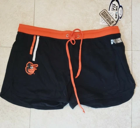 Baltimore Orioles NEW LADIES JUNIORS LOUNGE SHORTS PJS SLEEPWEAR SIZE medium MLB Cover