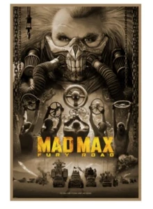 Pablo Olivera Mad Max: Fury Road Variant B Hand Numbered Limited Edition xx/50 - Bild 1 von 1