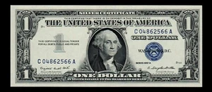 $1 1957-A Small Silver Certificates Blue Seal UNC Free Shipping (H53) - Picture 1 of 2