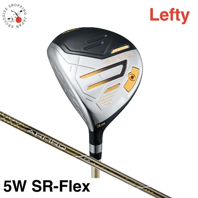 HONMA Beres 09 Lefty Fairway Wood Club 5W 18° ARMRQ FX 3S 3Star SR-Flex 2024 MTO - Image 1 of 4