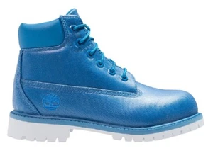 TIMBERLAND UNISEX KIDS 6IN PREMIUM - Lace-up boots - Mykonos blue - Bild 1 von 1