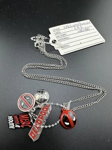 Marvel Deadpool Halskette NEUER PROTOTYP mit Charms - Bild 1 von 1