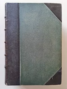 Chambers's Biographical Dictionary 1897 Antique Book Leather & Marbled - Picture 1 of 12