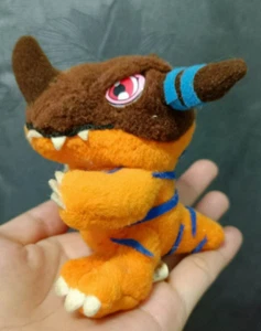 Greymon Digimon Adventure Bandai 1999 Plüsch 4" Plüschtier Puppe Japan - Bild 1 von 5