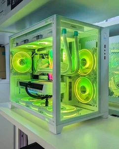 POWERFULL Gaming PC, Ryzen 5 9600X, RTX 5070 12GB, 32GB RAM, 2TB SSD, Wi-Fi & BT - Picture 1 of 8