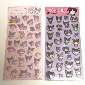 My Melody & Kuromi Stickers 2sheets SANRIO Japan - Picture 1 of 6