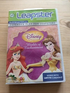 2x LeapFrog Leapster Learning Games Disney Princess & Cars - Picture 1 of 4
