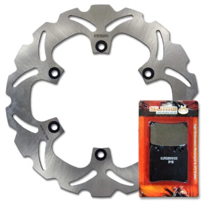 Rotor de disco de freno trasero + pastillas para Yamaha FZ1 Fazer [2001-2005] XJR 1300 [2002-2016] Foto 1 de 4