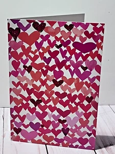 Hallmark Valentine’s Day Heart Themed Greeting Card with Red Envelope - Picture 1 of 4