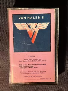 VAN HALEN II Cassette Tape 1979 RCA CLUB EDITION Hard Rock Rare TESTED WORKING - Picture 1 of 6