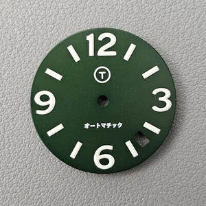 TLDB0431 verde militar BGW9 / Seiko Mod SPORK esfera de fecha NH35 4R35 SKX SRPD 28,5 - Imagen 1 de 1