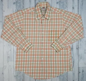Vintage Fruit of the Loom Golden Harvest Collection Button Shirt Herren Large RAR!! - Bild 1 von 4