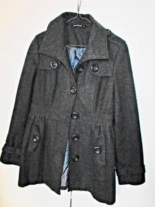 Warm winter womens woolen Girl Express brand trench coat--size: 8 - Picture 1 of 1