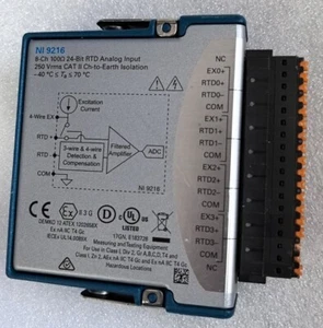 National Instruments NI 9216 cDAQ Temperatura/Módulo de Entrada RTD! - Imagen 1 de 3