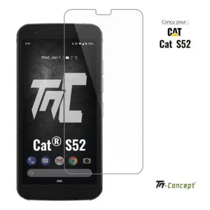 TM-Concept® Verre trempé pour Cat S52 - 0,26mm - Radian 2.5D - Imagen 1 de 7