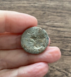 CHARLES I (KING OF ENGLAND, 1625-1649). LEAD TRADER’S WEIGHT. 12.15 GRAMS. - Imagen 1 de 2