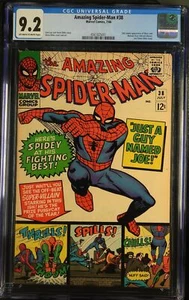 Amazing Spider-Man #38 CGC 9.2 Off-White to White Pages - Picture 1 of 2