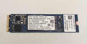 Disque SSD Intel Optane 16 Go DC 3,3V 1,2A MEMPEKGAH « GRADE A » - Photo 1/1
