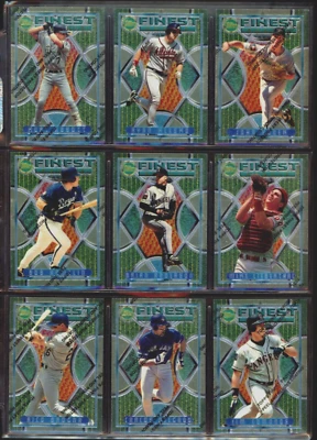 1995 Topps Finest Baseball, 1 to 220, U-PICK, cards have film coating, NM/M, RB3 - Image 1 of 2