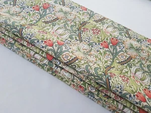 William Morris römisches Jalousien aus goldener Lilie kleiner Stoff - Bild 1 von 2