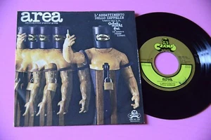 AREA 7" L'ABBATTIMENTO DELLO ZEPPELIN ORIG ITALY PROG 1973 NM !!!!!!!!!! - Picture 1 of 2