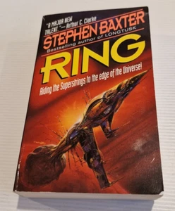 Ring by Stephen Baxter (Paperback, 1999) – Sci-Fi Space Opera Novel - Picture 1 of 10