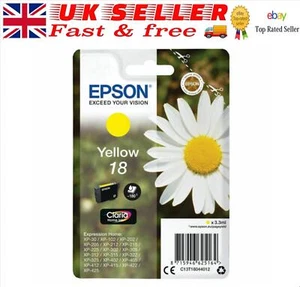 Original Epson Tintenpatrone 18 Gelb - Original - Bild 1 von 2