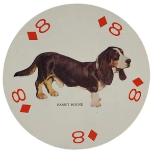 Tarjeta de juego única de colección de perros famosos del mundo Basset Hound Hong Kong - Imagen 1 de 2