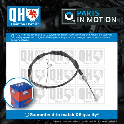 Кабель ручного тормоза подходит для FORD FIESTA Mk6 TDCi 1.4D передний 2008 на парковке ручного тормоза - Изображение 1 из 4