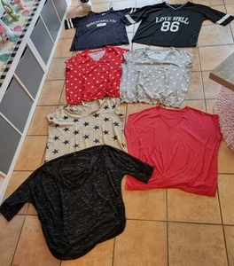 7 tolle Damen T-Shirts Oberteile Gr. 48/50! Top Zustand - Bild 1 von 1
