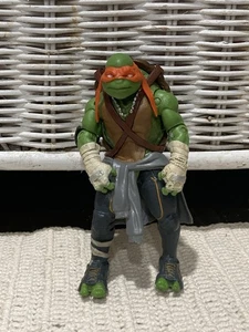 TMNT 2014 Teenage Mutant Ninja Turtles Michelangelo Actionfigur Playmates Spielzeug - Bild 1 von 4