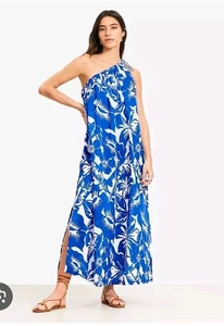 LOFT Strand Tropical One Shoulder Badeanzug Coverup XL - Bild 1 von 11